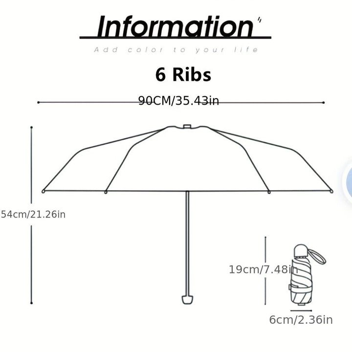 Tee Travel Umbrella